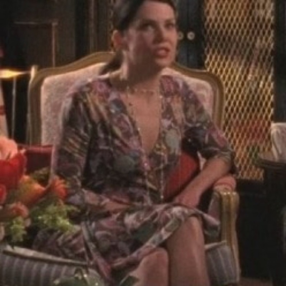 ASO Lorelai Gilmore DVF dress